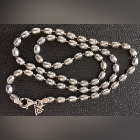 Silpada TAG TEAM - STERLING RARE HTF Spiral Pendant & Bubble Link Chain Necklace - Picture 10 of 10